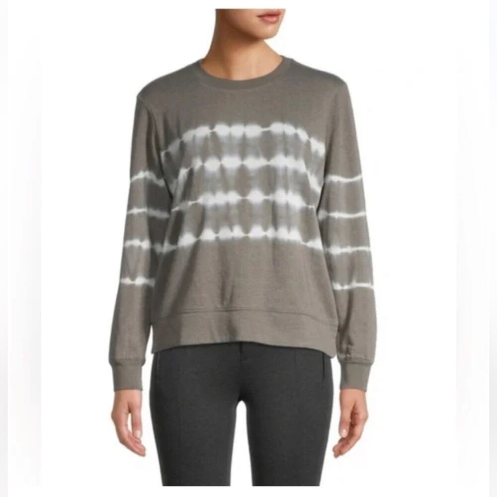 Splendid Gray Tie-Dye Sweatshirt